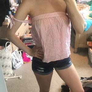 Off the shoulder blouse